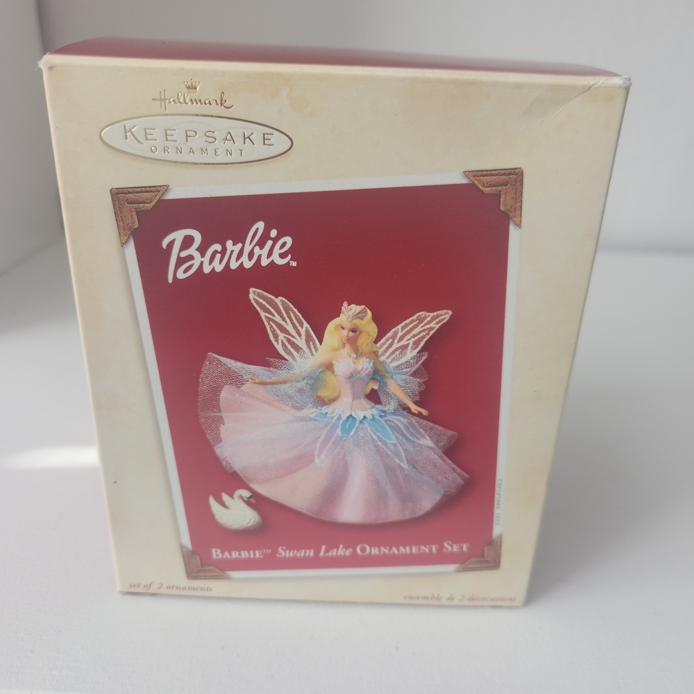 Barbie Swan Lake Ornament 2003 Hallmark Keepsake Ballet Princess Collectible
